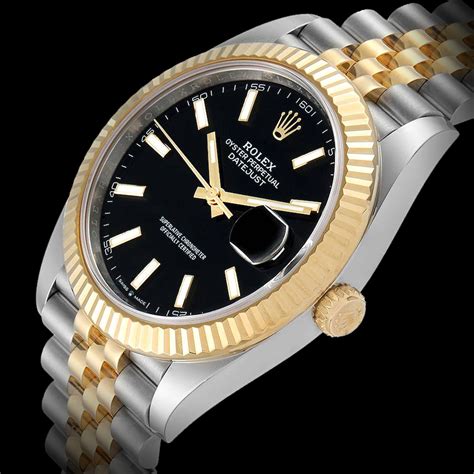 rolex datejust nero e oro|rolex datejust 36 prezzo.